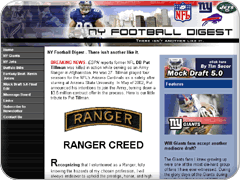 NY Football Digest website